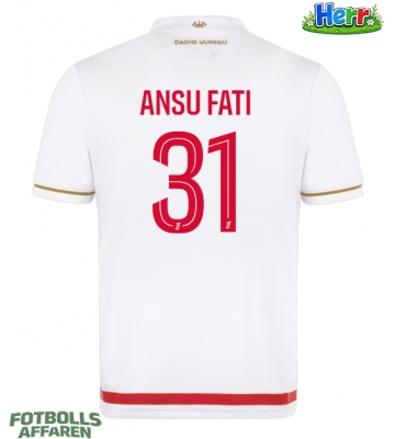AS Monaco Ansu Fati #31 Hemmatröja 2025-26 Kortärmad